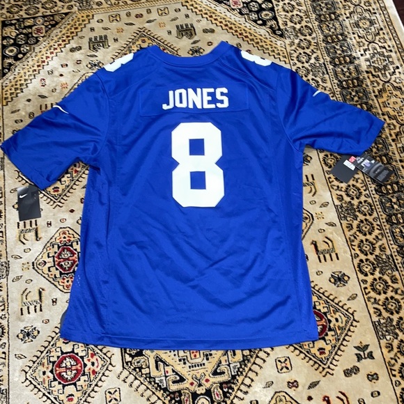 BNWT Men's Nike Daniel Jones Royal New York Giants Game Jersey Size XL - Picture 11 of 11